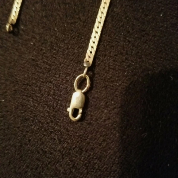 ***SOLD***14kt Solid Gold T and D Initial Bracelet - Picture 8 of 10